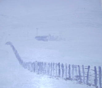 Snow-fence-house Snow-fence-house